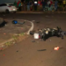 Motociclista de 18 anos perde a vida em colisão com caminhão baú e carro na Capital