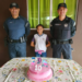 Polícia Militar participa de aniversário de “fã” da PM em Rio Verde