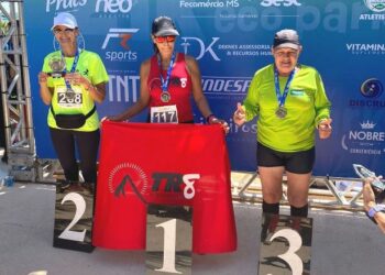 Cida Cesca conquista 3º lugar na 21k Eco Park Trail Run