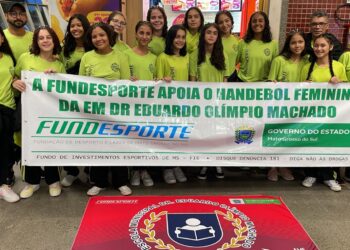 Escola da capital participa da Taça Centro-Oeste de Handebol infantil