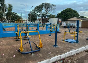 Prefeitura inaugura academia ao livre no Jardim das Hortênsias e Vila Piratininga