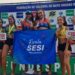 Alunos do Sesi conquistam 16 medalhas no vôlei de praia e nas artes marciais