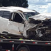 Colisão entre caminhonete e uma SUV deixa cinco pessoas feridas na MS-306