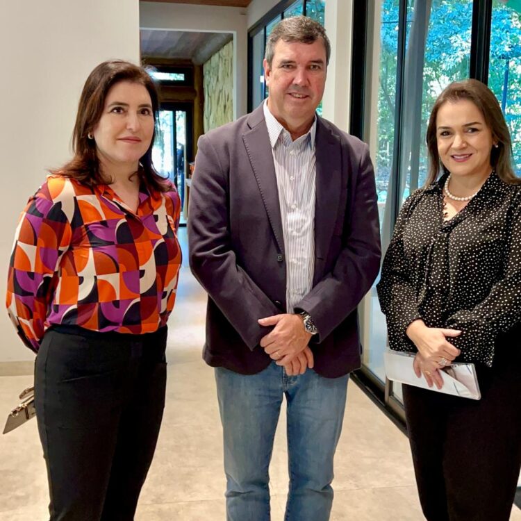 Adriane Lopes se reúne com Simone Tebet para debater obras prioritárias na Capital