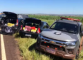 Batalhão de Choque aborda 2 carros na MS-295 e 1 dos condutores morre em troca de tiros