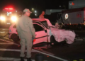 Condutor de VW Gol invade pista contrária, colide em ambulância e morre na Capital
