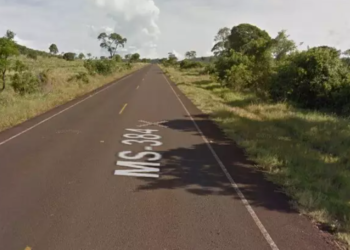 Motociclista de 35 colide em placa de sinalização e morre na MS-384