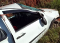 Condutor fica ferido, após outro fazer ultrapassagem e colidir contra seu carro na MS-040,
