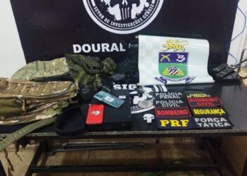 Em Dourados, dupla é presa por se passar por policiais para extorquir população