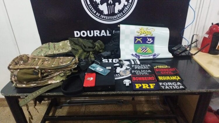 Em Dourados, dupla é presa por se passar por policiais para extorquir população