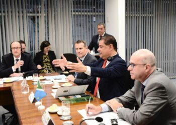 Senador lidera diálogo parlamentar sobre acordo de livre comércio do Mercosul com delegação suíça