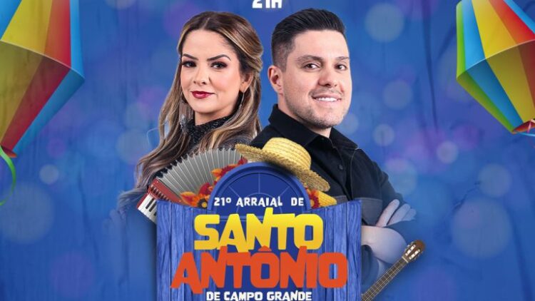 Maria Cecília e Rodolfo encerram agenda de shows do Arraial de Santo Antônio na Capital