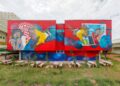 Mural de 166 metros com realidade aumentada é inaugurado com exibição de documentário na sexta