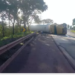 Boliviano se fere ao tombar caminhão que carregava gás GLP na BR-262