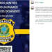 Página da PRF de Sergipe pede doação para Bolsonaro