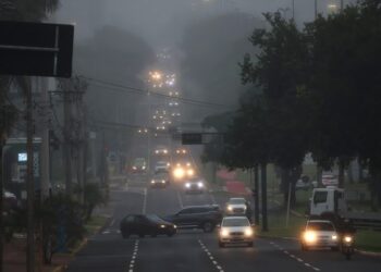 Nebulosidade, chuvas intensas e frio são previstos para quarta-feira em MS