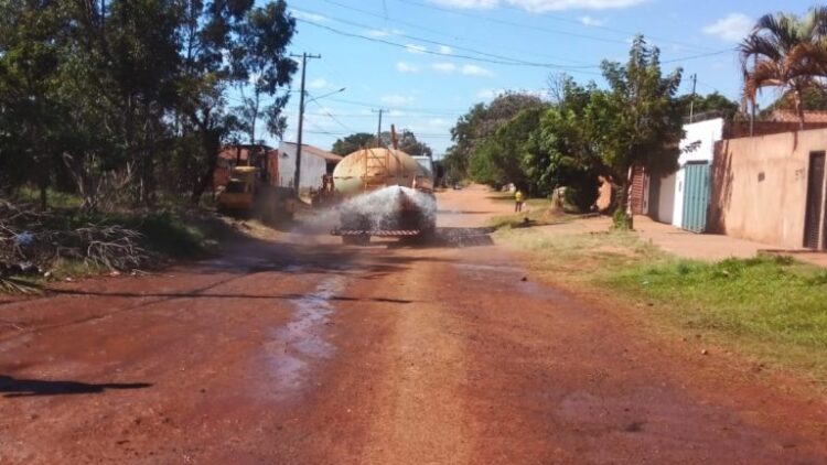 Prefeitura intensifica recuperação de vias no Noroeste, Itatiaia e Jardim Inápolis