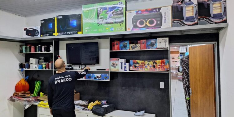 Depósito da Capital deu R$ 1,6 milhão de prejuízo à Receita com produtos de descaminho