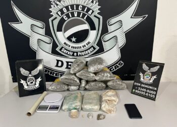 Traficante que distribuía drogas no Bairro Parati é preso pela Denar