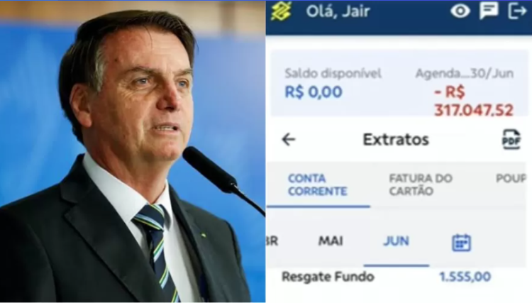 Bolsonaro tem bloqueio de contas em R$ 317 mil por causa de multas de não usar máscaras