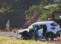 Motorista de Renault Kwid morre ao colidir em caminhão nesta manhã no anel rodoviário