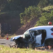Motorista de Renault Kwid morre ao colidir em caminhão nesta manhã no anel rodoviário