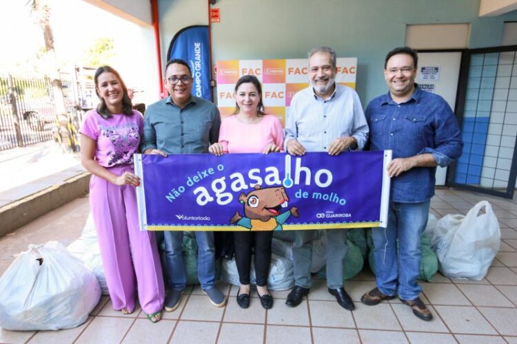 Águas Guariroba doa 1 tonelada de agasalhos para o Fundo de Apoio à Comunidade