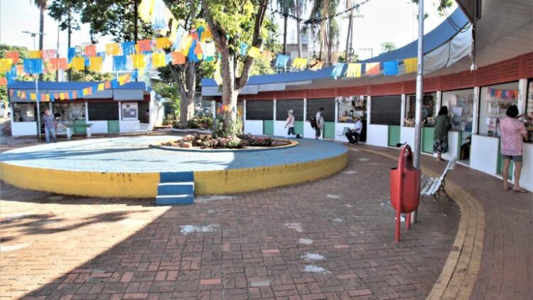 Prefeitura inicia neste mês de julho revitalização da Praça dos Imigrantes