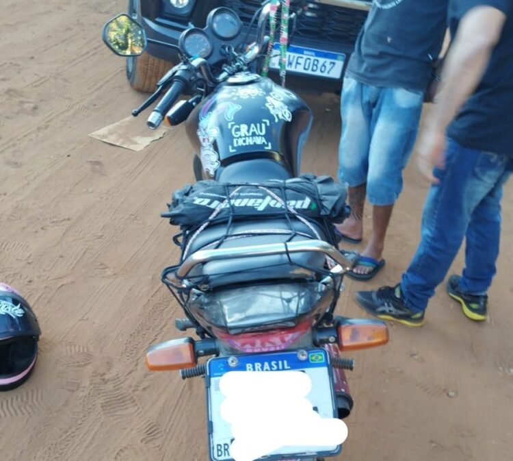 Homem é preso no Dom Antônio Barbosa por comprar moto adulterada e com placa falsa