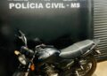 Motocicleta roubada de entregador é recuperada e ladrão preso pela SIG