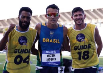 Yeltsin Jacques é bronze no Mundial de Atletismo Paralímpico em Paris