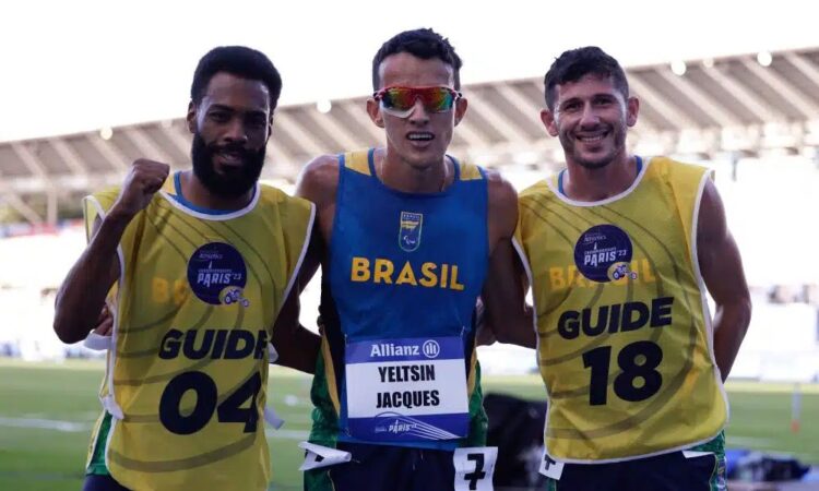 Yeltsin Jacques é bronze no Mundial de Atletismo Paralímpico em Paris