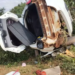Pais e amigo bebem em festa e na volta capotam carro e criança de 2 anos morre
