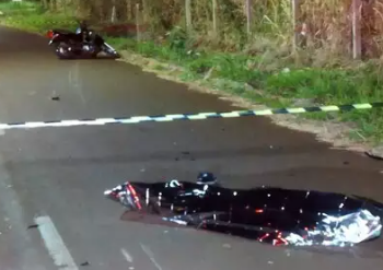 Douradense morre após colidir moto Biz contra um cavalo
