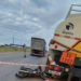 Motociclista morre ao colidir em caminhão parado, cair e ser atropelado por outro caminhão que passava