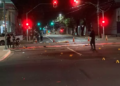 Motociclista morre ao colidir em caminhonete na Afonso Pena com a Rui Barbosa