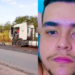 Jovem morre ao colidir Fiat Strada contra carreta na BR-262