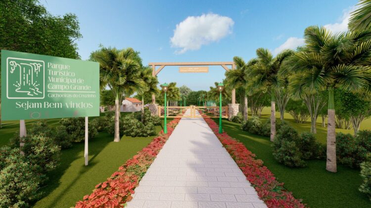 Prefeitura lança hoje Pedra Fundamental do Parque Turístico Municipal de Campo Grande – Cachoeiras do Ceuzinho