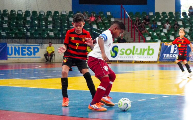 Em Campo Grande, Fluminense fica com o título da Taça Brasil Sub-8 de futsal
