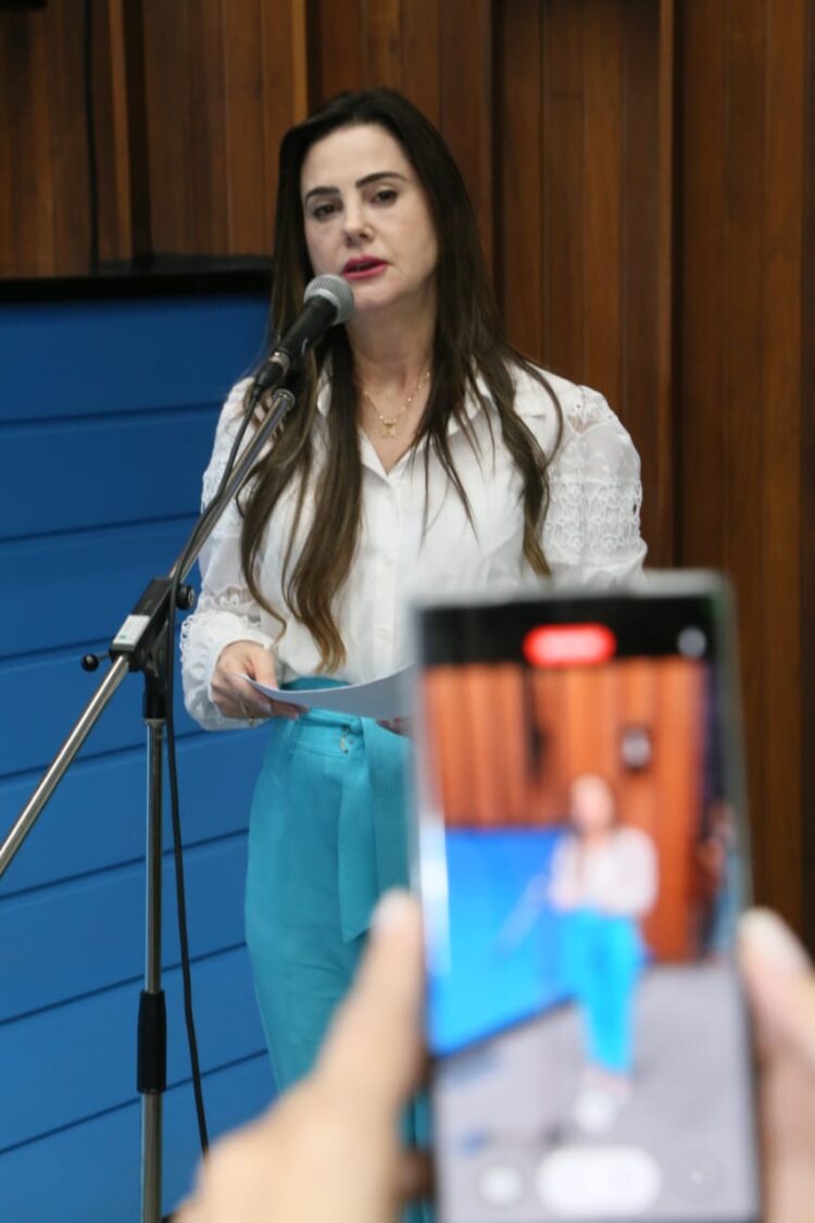 Deputada Mara Caseiro trabalha pela implantação de Sala Lilás em Laguna Carapã