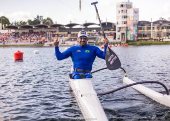 É bicampeão! O sul-mato-grossense Rufino conquista medalha de Ouro no Campeonato Mundial de Paracanoagem