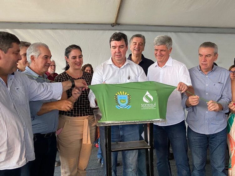 Com foco na universalização, Governo e Sanesul ampliam os sistemas de água e esgoto em Guia Lopes e Bonito