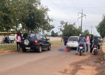 Mulher paraguaia é morta a tiros dentro de Kia Picanto na fronteira