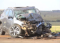Mulher morre ao colidir  SUV Tracker contra Hilux na BR-158 em MS