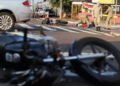 Colisão frontal entre motos deixa dois feridos na Avenida das Bandeiras
