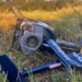 Helicóptero cai em parque de cidade do interior de MS e dois são resgatados com vida