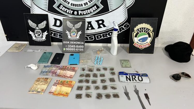 Polícia prende seis por tráfico, associação para o tráfico e receptação no Celina Jalad
