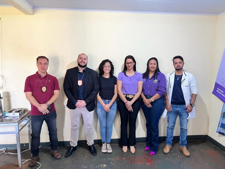 Polícia realiza palestra sobre violência doméstica e familiar contra mulher em SGO