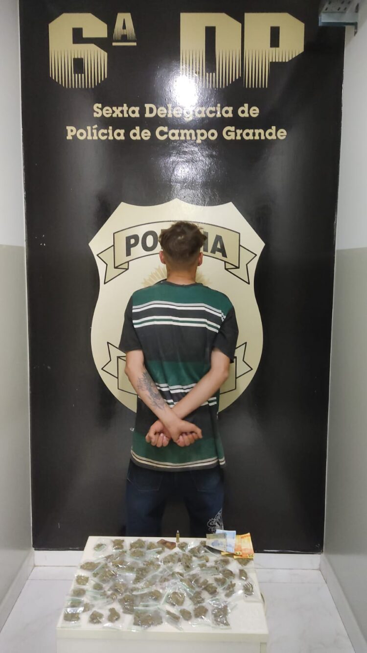 Operação “Padrão” prende traficante de 24 anos no Jardim Tijuca com cocaína e maconha