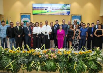 Na posse do reitor, Riedel destaca papel inclusivo e transformador da UEMS no Estado